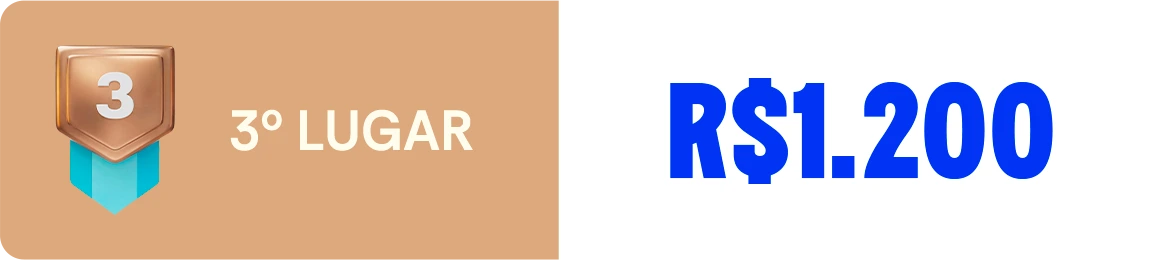 Prêmio do 3º lugar